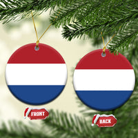 Netherlands Ceramic Ornament Flag Color Inspiration