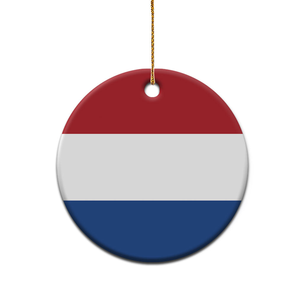 Netherlands Ceramic Ornament Flag Color Inspiration