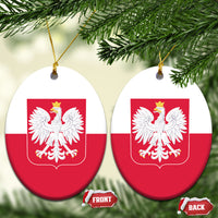 Poland Ceramic Ornament Flag Color Inspiration