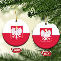 Poland Ceramic Ornament Flag Color Inspiration
