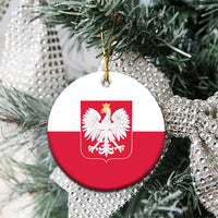 Poland Ceramic Ornament Flag Color Inspiration