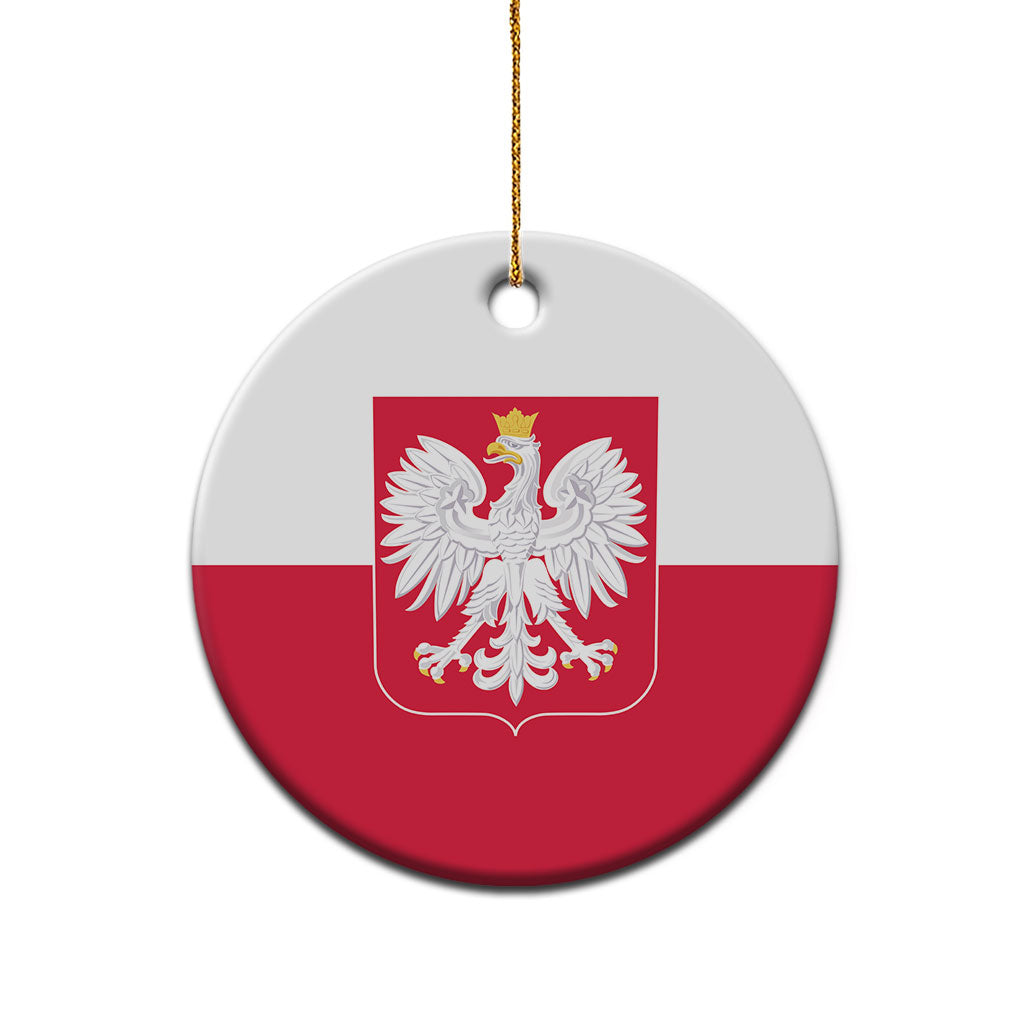 Poland Ceramic Ornament Flag Color Inspiration