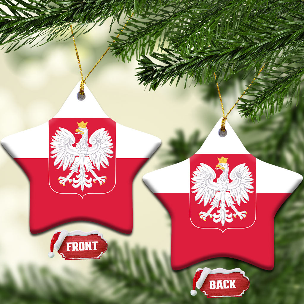 Poland Ceramic Ornament Flag Color Inspiration