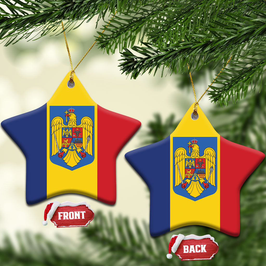 Romania Ceramic Ornament Flag Color Inspiration