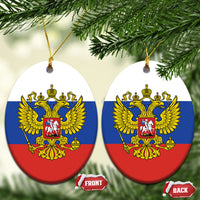 Russia Ceramic Ornament Flag Color Inspiration