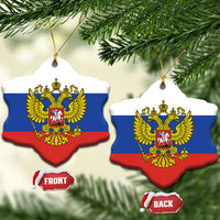 Russia Ceramic Ornament Flag Color Inspiration