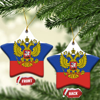 Russia Ceramic Ornament Flag Color Inspiration