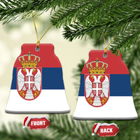 Serbia Ceramic Ornament Flag Color Inspiration