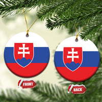 Slovakia Ceramic Ornament Flag Color Inspiration