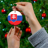 Slovakia Ceramic Ornament Flag Color Inspiration