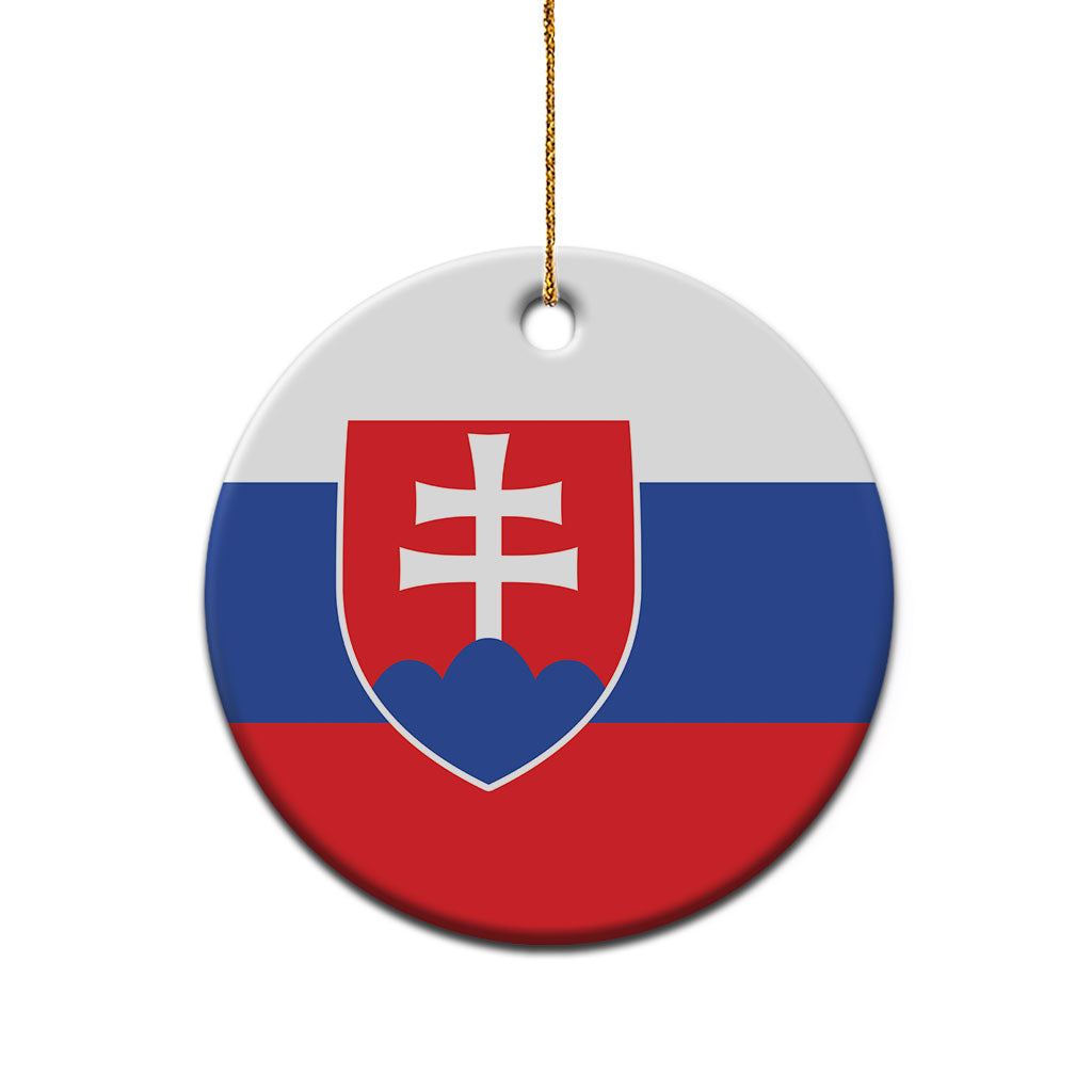 Slovakia Ceramic Ornament Flag Color Inspiration