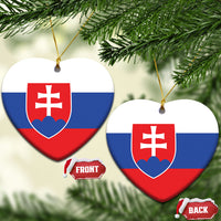 Slovakia Ceramic Ornament Flag Color Inspiration