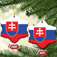 Slovakia Ceramic Ornament Flag Color Inspiration