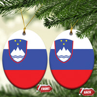 Slovenia Ceramic Ornament Flag Color Inspiration