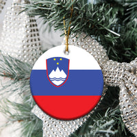 Slovenia Ceramic Ornament Flag Color Inspiration