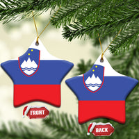 Slovenia Ceramic Ornament Flag Color Inspiration