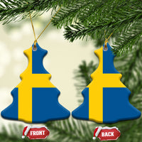 Sweden Ceramic Ornament Flag Color Inspiration