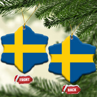Sweden Ceramic Ornament Flag Color Inspiration