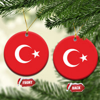 Turkey Ceramic Ornament Flag Color Inspiration