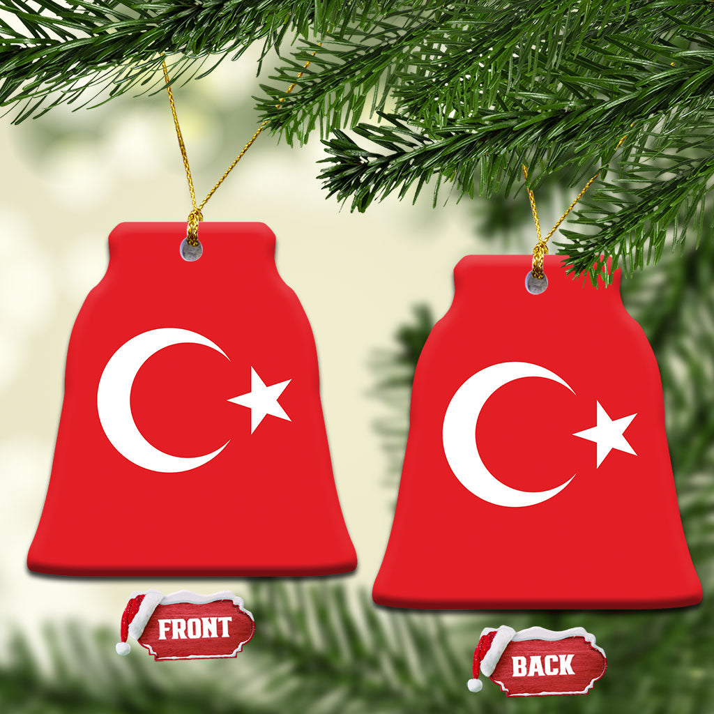 Turkey Ceramic Ornament Flag Color Inspiration