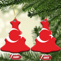 Turkey Ceramic Ornament Flag Color Inspiration