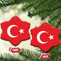 Turkey Ceramic Ornament Flag Color Inspiration