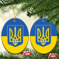 Ukraine Ceramic Ornament Flag Color Inspiration