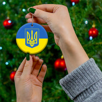 Ukraine Ceramic Ornament Flag Color Inspiration