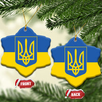 Ukraine Ceramic Ornament Flag Color Inspiration