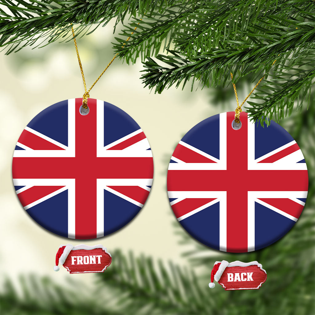 United Kingdom Ceramic Ornament Flag Color Inspiration
