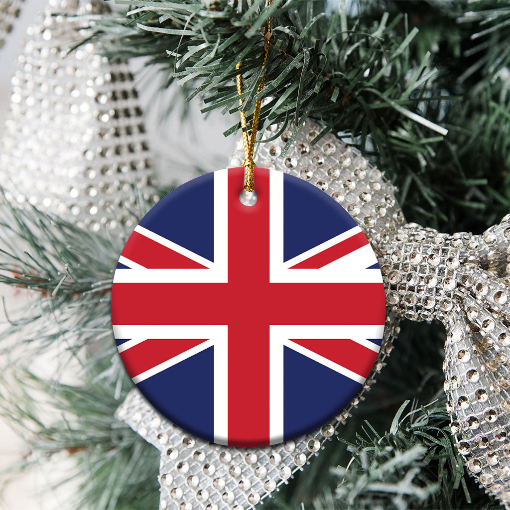 United Kingdom Ceramic Ornament Flag Color Inspiration