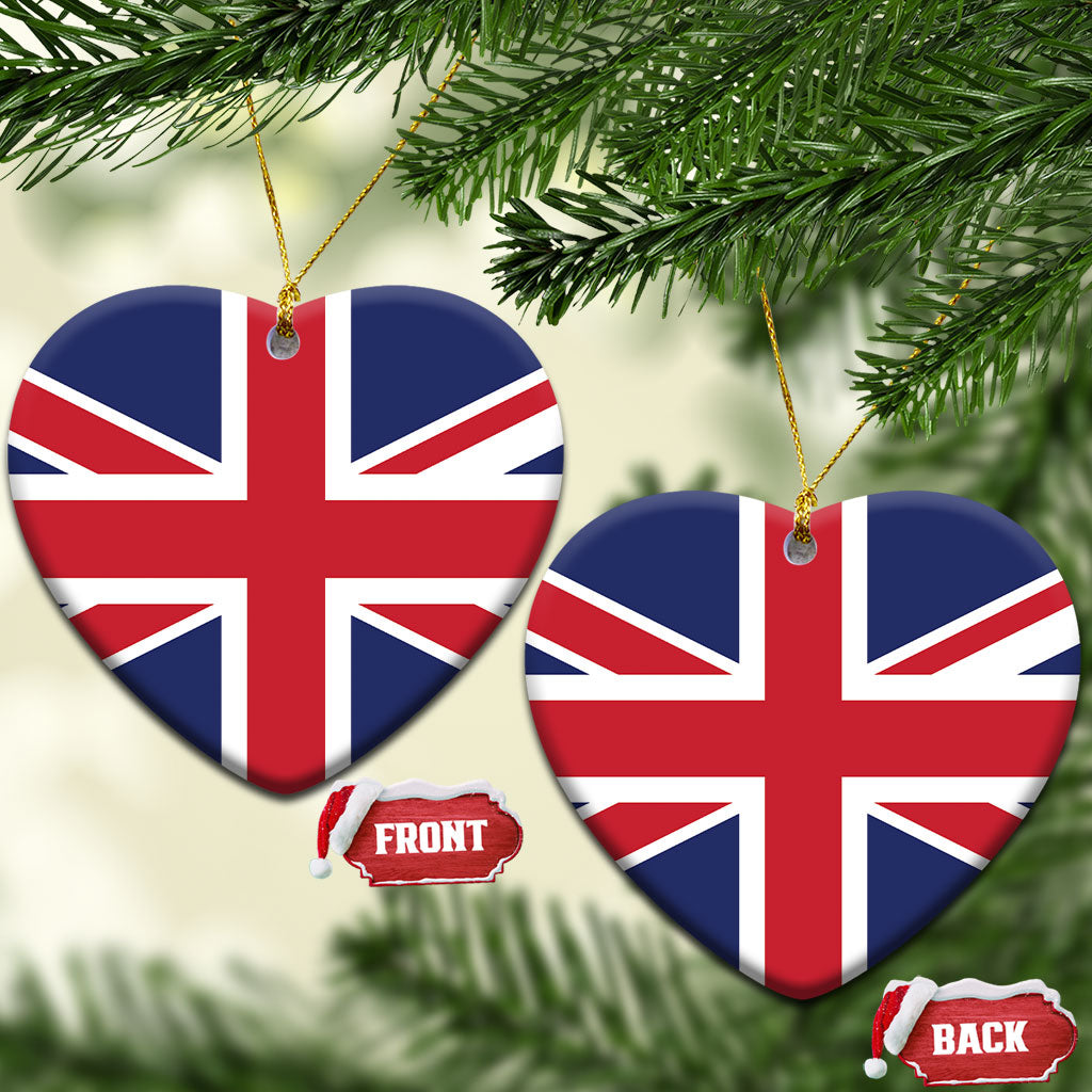 United Kingdom Ceramic Ornament Flag Color Inspiration