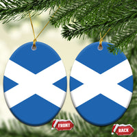 Scotland Ceramic Ornament Flag Color Inspiration