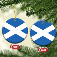 Scotland Ceramic Ornament Flag Color Inspiration