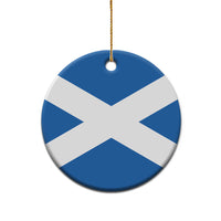 Scotland Ceramic Ornament Flag Color Inspiration