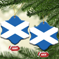 Scotland Ceramic Ornament Flag Color Inspiration