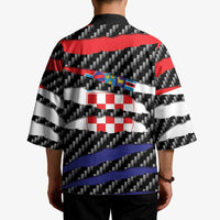 Croatia Beast Kimono Ripped Flag Graphic - Wonder Print Shop