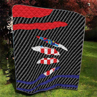 Croatia Beast Quilt Ripped Flag Graphic - Wonder Print Shop