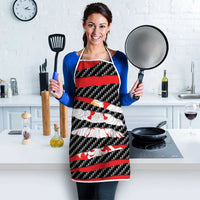 Poland Beast Apron Ripped Flag Graphic - Wonder Print Shop