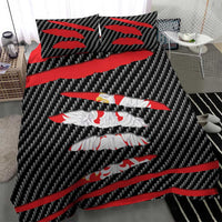 Poland Beast Bedding Set Ripped Flag Graphic - Wonder Print Shop