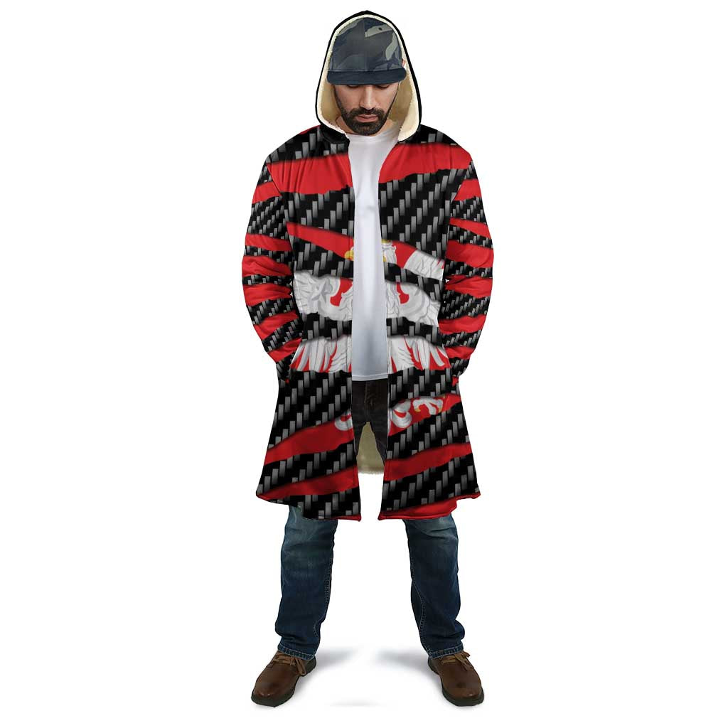 Poland Beast Cloak Ripped Flag Graphic - Wonder Print Shop