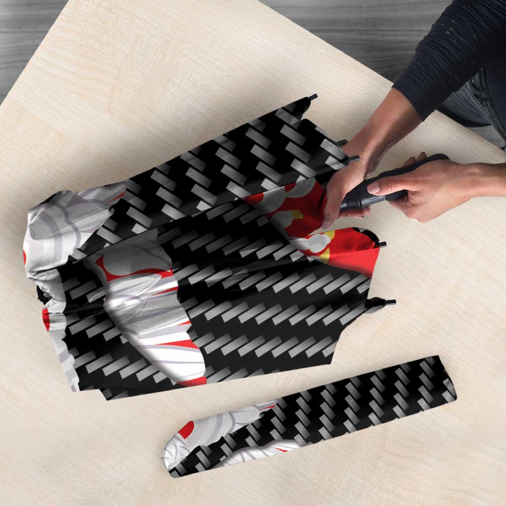 Poland Beast Umbrella Ripped Flag Graphic - Wonder Print Shop