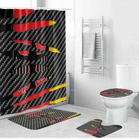 Germany Beast Bathroom Set Ripped Flag Graphic - Wonder Print Shop