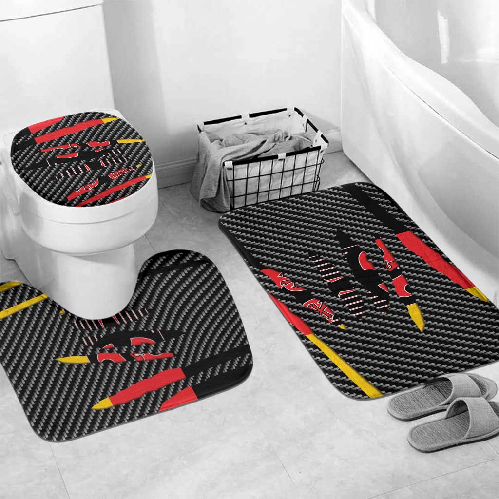 Germany Beast Bathroom Set Ripped Flag Graphic - Wonder Print Shop