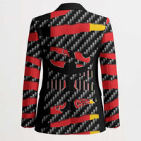 Germany Beast Blazer Ripped Flag Graphic - Wonder Print Shop