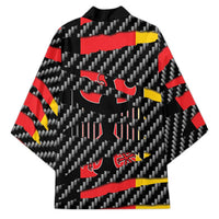 Germany Beast Kimono Ripped Flag Graphic - Wonder Print Shop