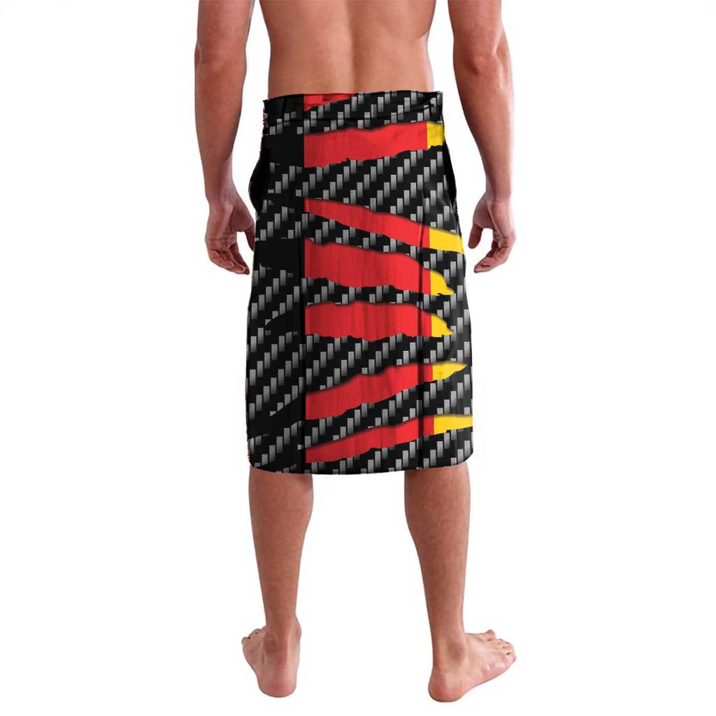Germany Beast Lavalava Ripped Flag Graphic - Wonder Print Shop