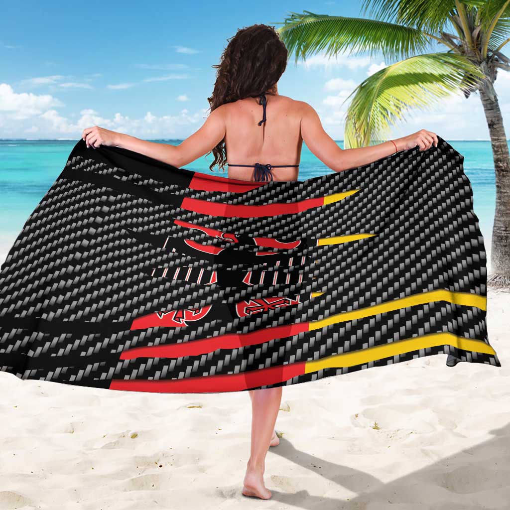 Germany Beast Sarong Ripped Flag Graphic - Wonder Print Shop