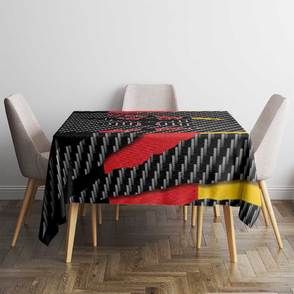 Germany Beast Tablecloth Ripped Flag Graphic - Wonder Print Shop