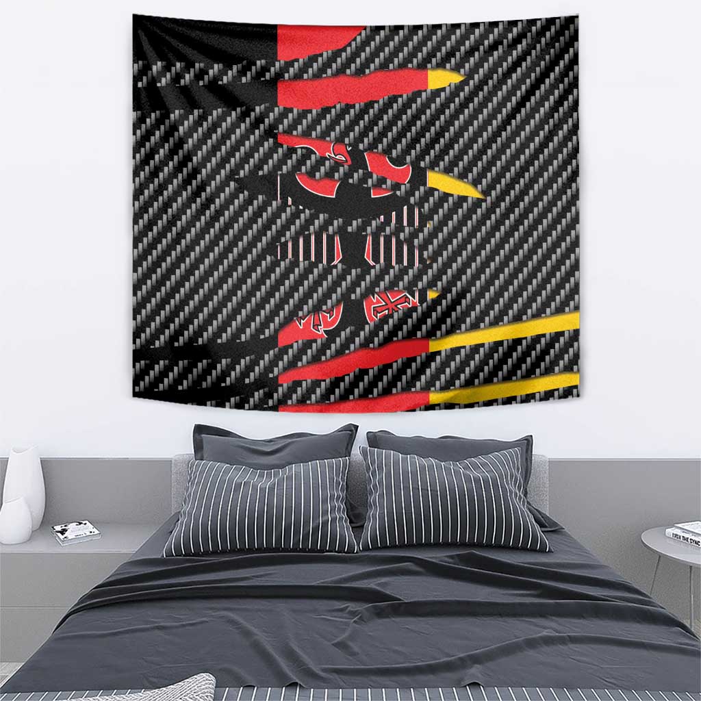 Germany Beast Tapestry Ripped Flag Graphic - Wonder Print Shop